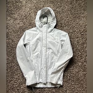 White Women’a North Face Rain Jacket